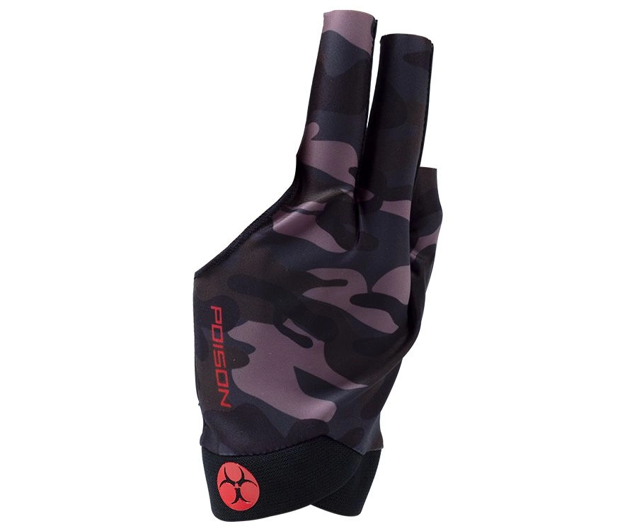 Poison Pool And Billiard Glove- Green Camo
