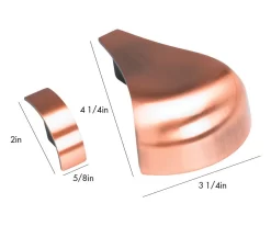 Corner/Side Castings Bronze Finish (Set Of 6)