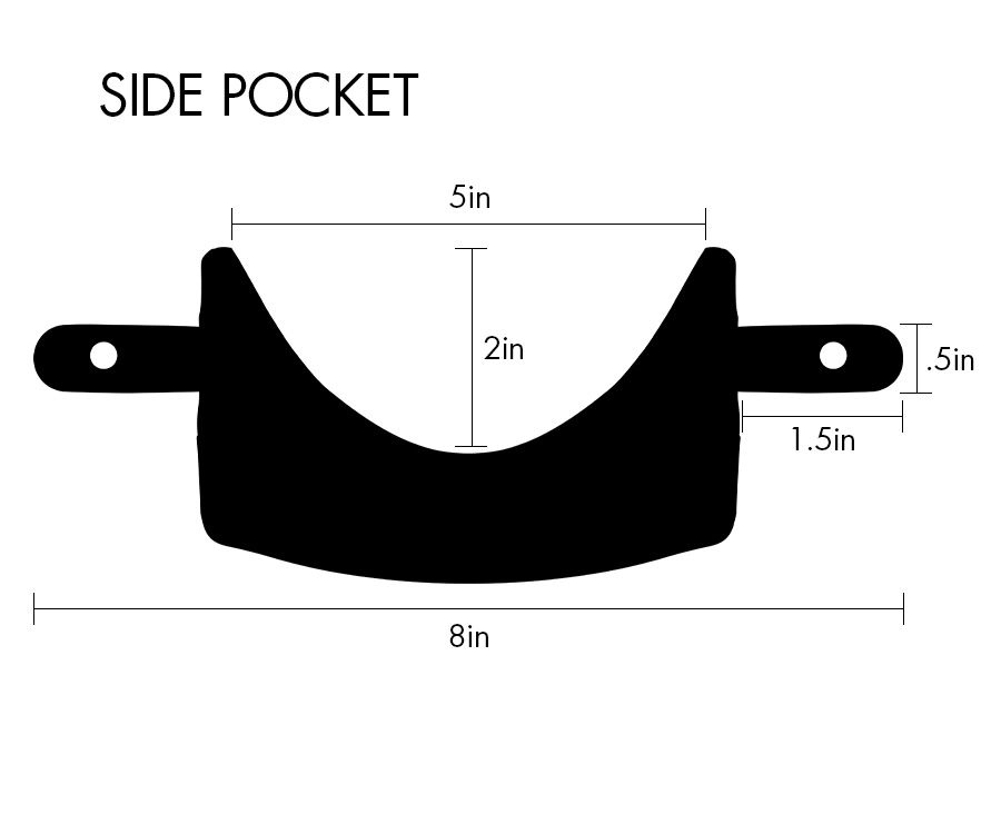 Brown Leather Pocket Set (Set Of 6) - Image 2